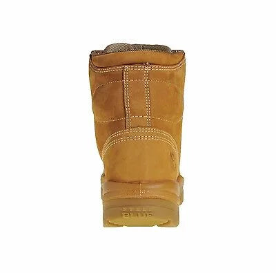 Steel Blue ‘Argyle’ 312152 Work Boots. Steel Toe Cap Safety. Zip