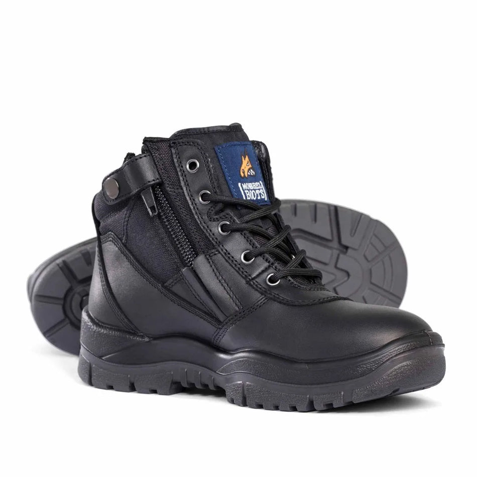 Mongrel Work Boots 961020, Soft Toe, Non Safety, Zip Sider
