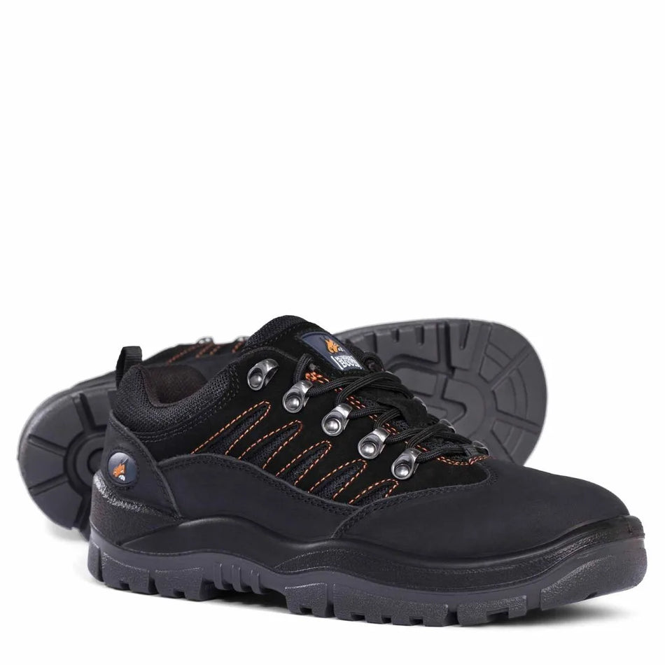 Mongrel 390080 Aluminum Safety Toe Work Boots – Black/Grey