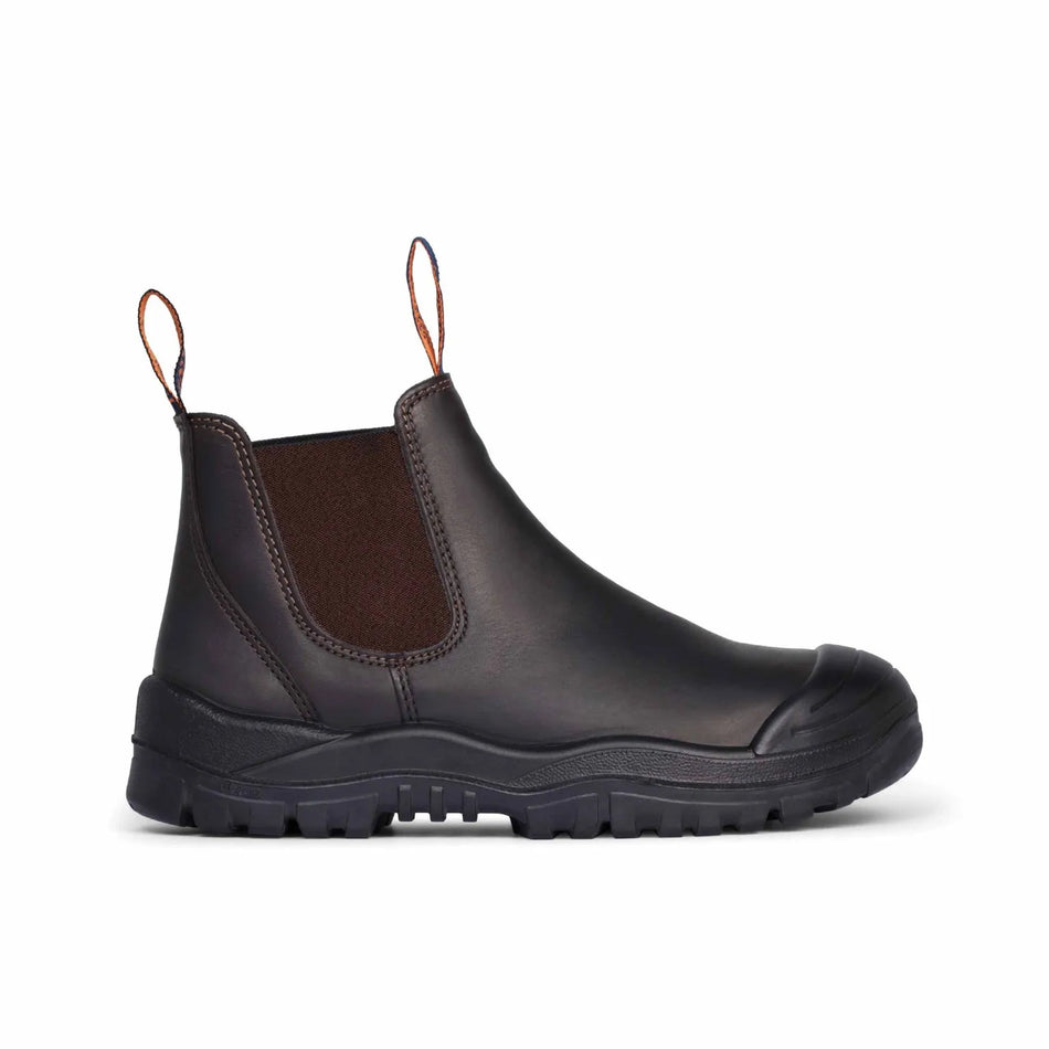Mongrel Work Boots 545030. Steel Safety Toe Cap. Oil Kip, Elastic Sided Boot
