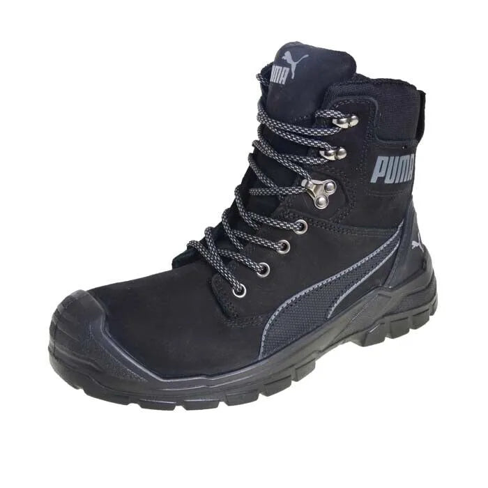 Puma Conquest 630737 Black Waterproof Safety Work Boot