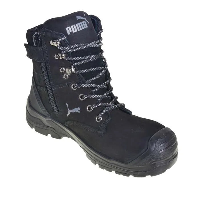 Puma Conquest 630737 Black Waterproof Safety Work Boot