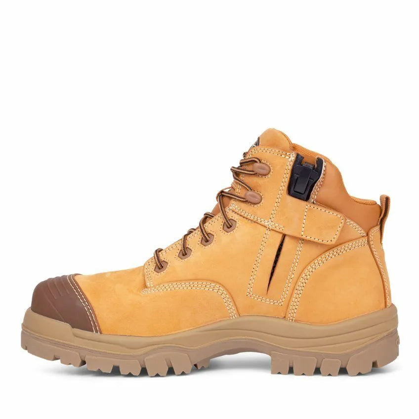 Oliver Wheat 45630z 130mm Composite Safety Toe Zip Work Boots