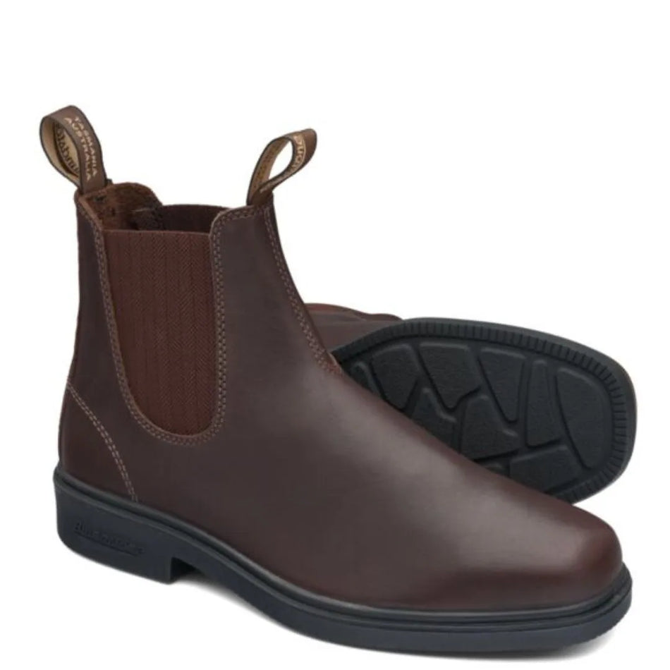 Blundstone 659 Brown Square Toe Non Safety Pull On Boot