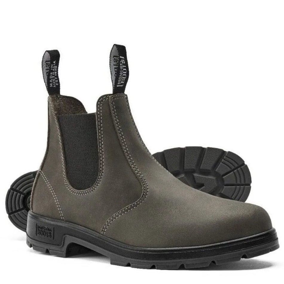 Mongrel K9 K91085 Grey Lifestyle Casual Work Boots, Non Safety, Australian made