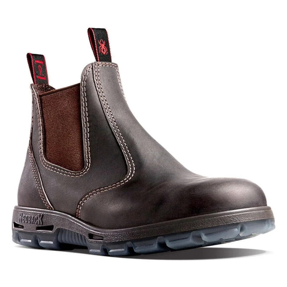 Redback USBOK Work Boots. Steel Toe Cap Safety. Elastic Sided Bobcat